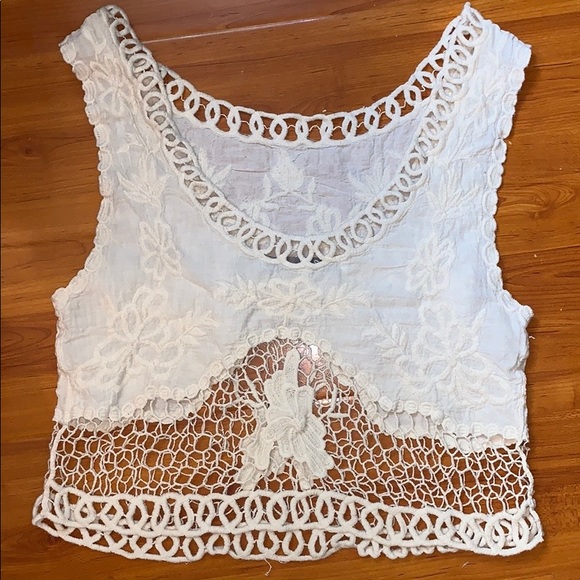 Lovers + Friends Tops - Lovers + friends crochet top